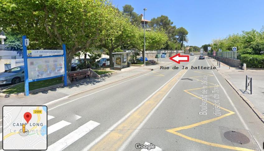 Joli studio A front de mer Saint-Raphaël Esterno foto
